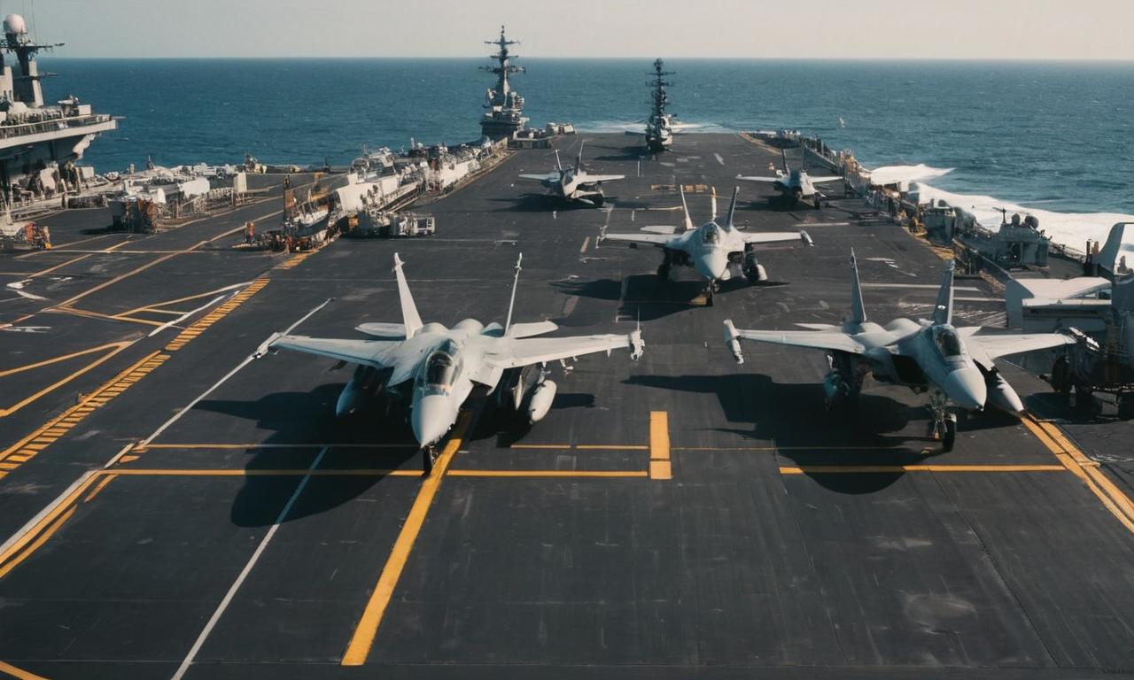 How Many Jets on an Aircraft Carrier