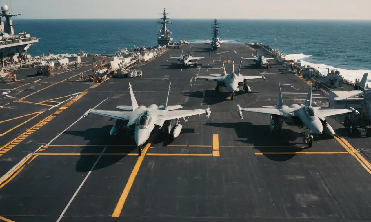 How Many Jets on an Aircraft Carrier