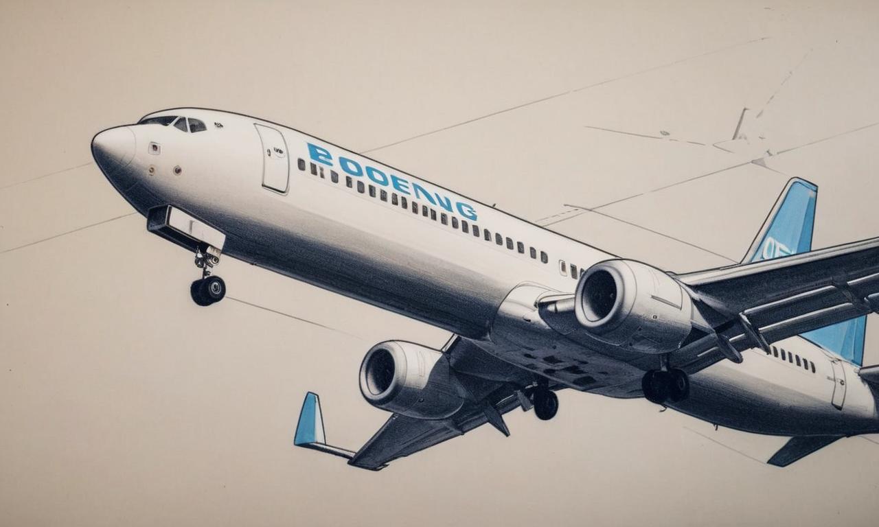 How to Draw a Boeing 737